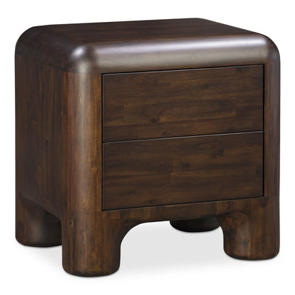 Moes Home - Rowan Nightstand Dark Brown - YR-1016-20 view 4