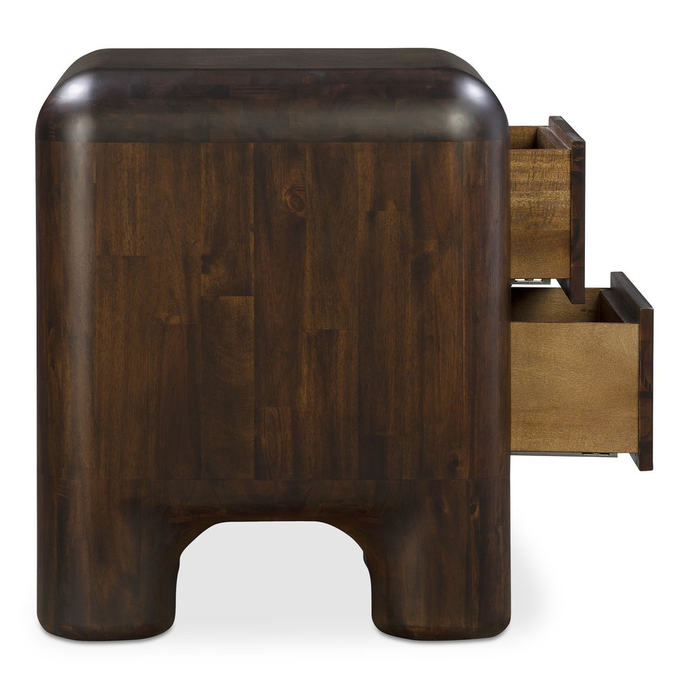 Moes Home - Rowan Nightstand Dark Brown - YR-1016-20 view 7