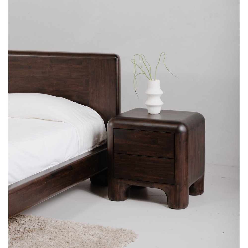 Moes Home - Rowan Nightstand Dark Brown - YR-1016-20 view 11