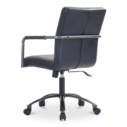 Moes Home - Roy Office Chair Black Leather - PK-1116-02 view 6