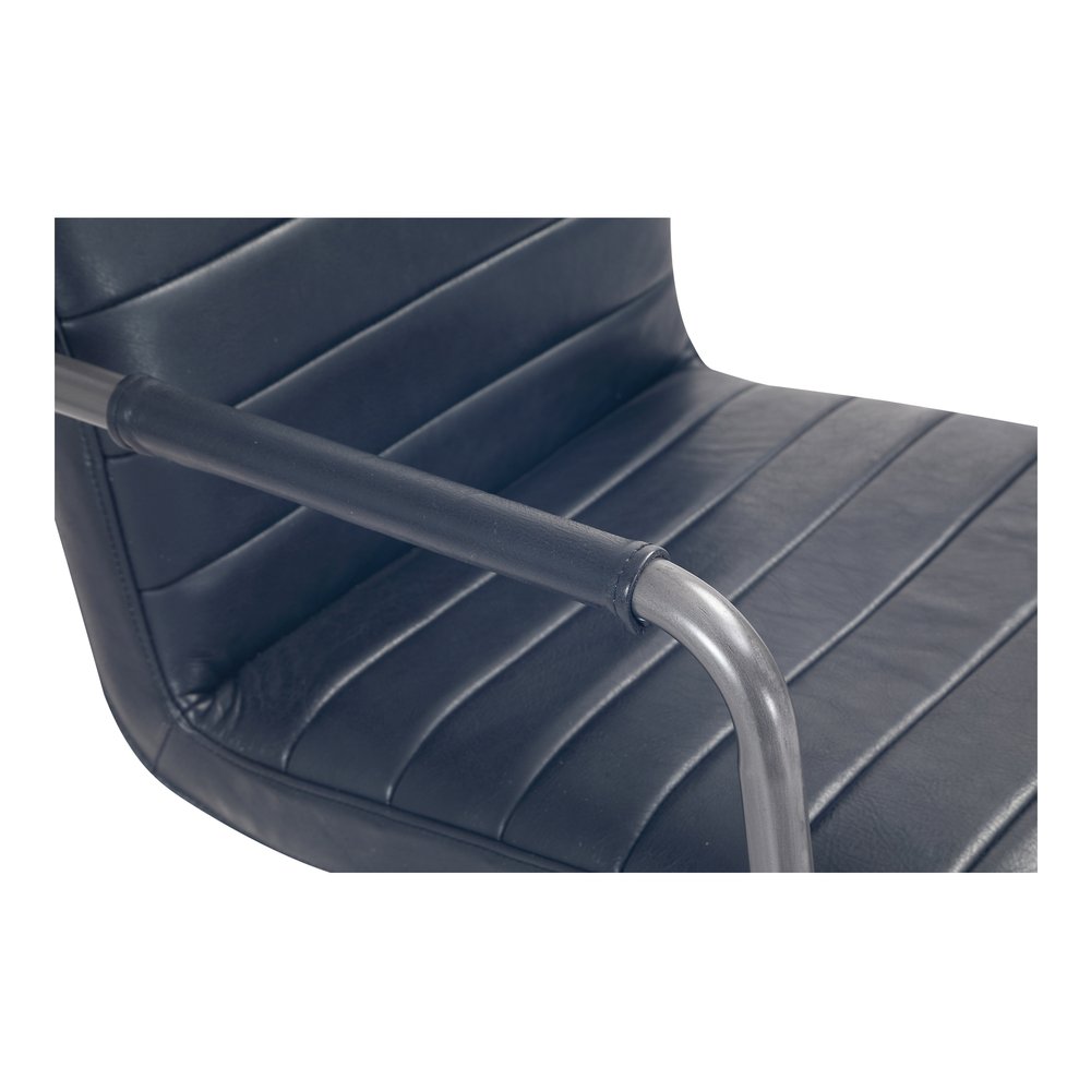 Moes Home - Roy Office Chair Black Leather - PK-1116-02 view 7
