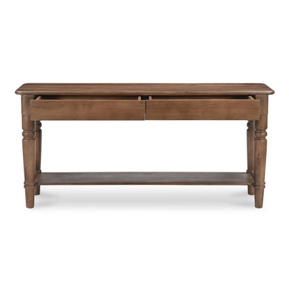 Moes Home - Russet Console Table Brown - BB-1023-03 view 2
