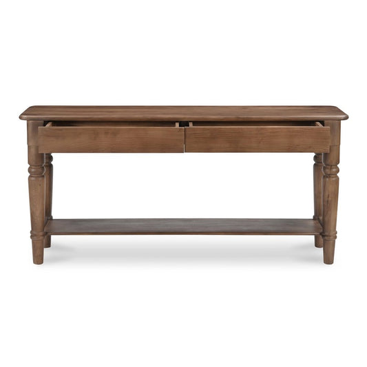 Moes Home - Russet Console Table Brown - BB-1023-03 view 2