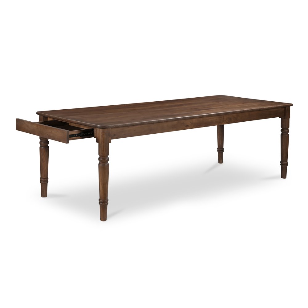 Moes Home - Russet Dining Table Brown - BB-1021-03 view 3
