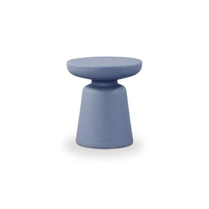 Moes Home - Ruth Outdoor Side Table Blue - QX-1019-26 view 1