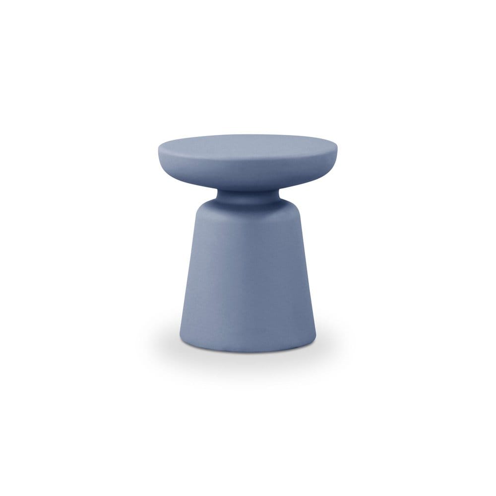 Moes Home - Ruth Outdoor Side Table Blue - QX-1019-26 view 2