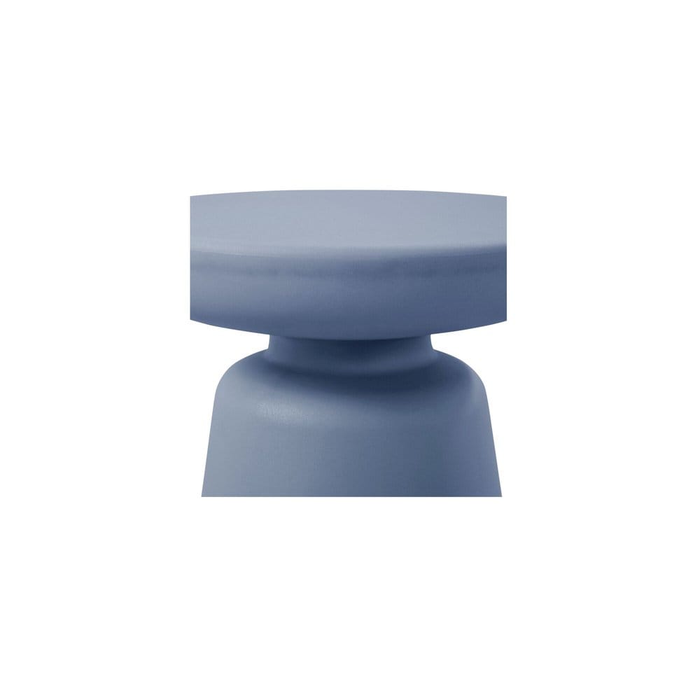 Moes Home - Ruth Outdoor Side Table Blue - QX-1019-26 view 4