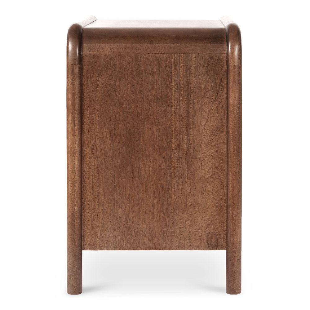 Moes Home - Rye 3 Drawer Nightstand Warm Brown - BZ-1143-03 view 6