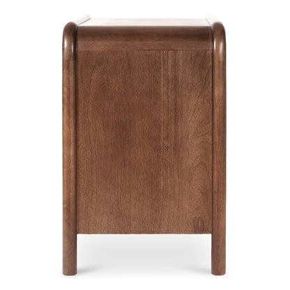 Moes Home - Rye 3 Drawer Nightstand Warm Brown - BZ-1143-03 view 6