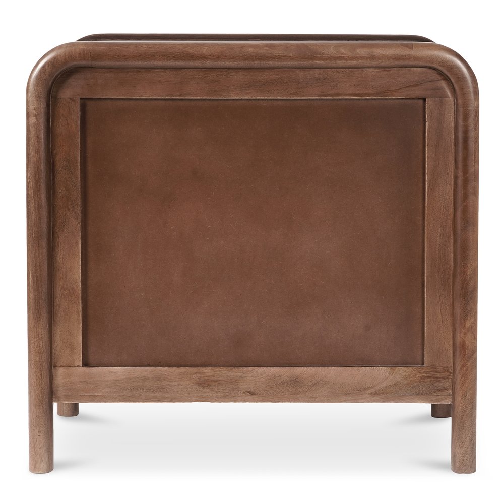 Moes Home - Rye 3 Drawer Nightstand Warm Brown - BZ-1143-03 view 7