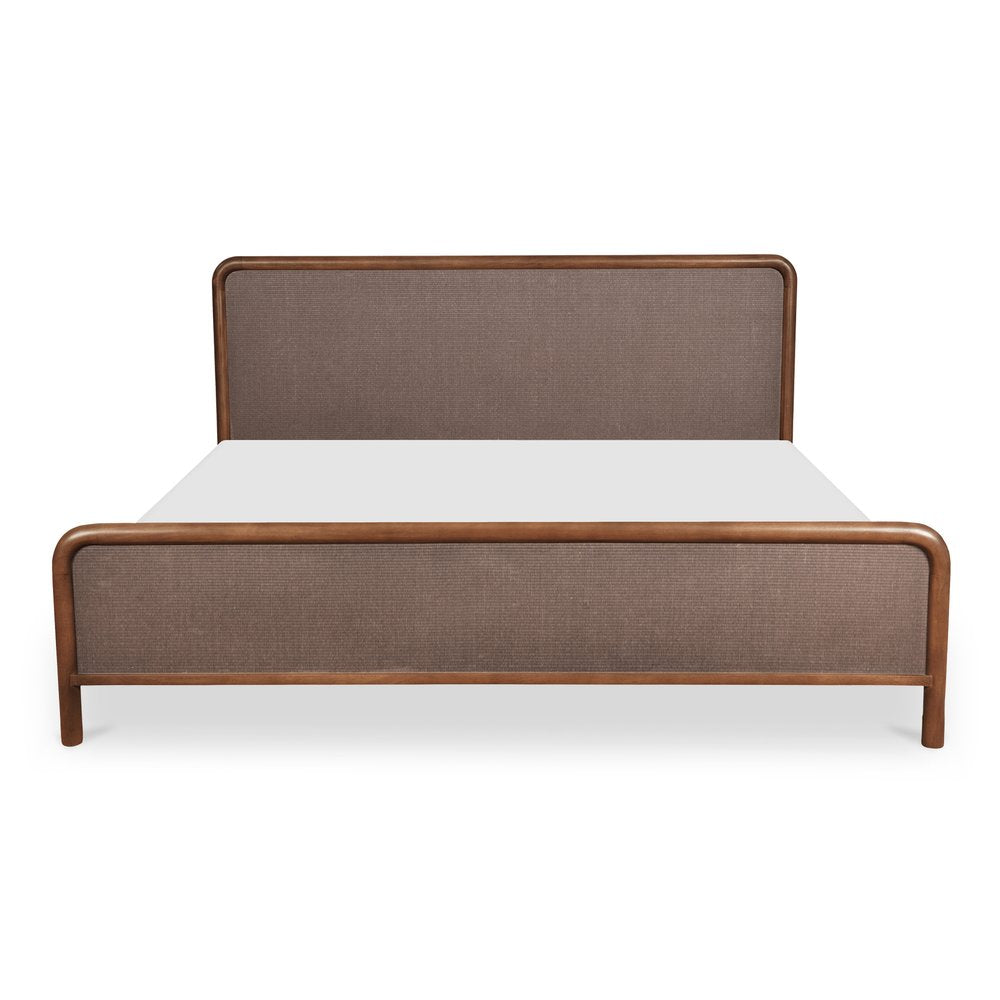 Moes Home - Rye King Bed Warm Brown - BZ-1146-03-0 view 1
