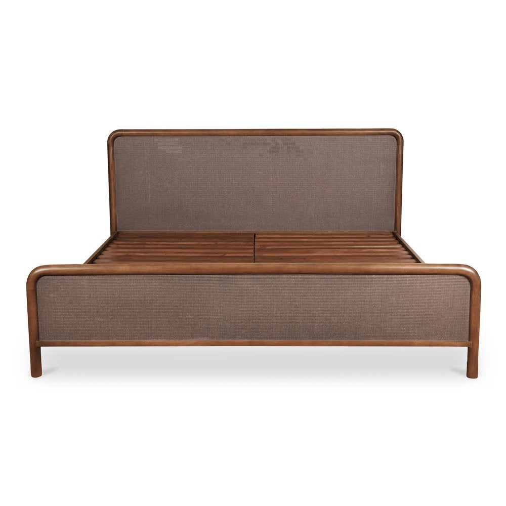 Moes Home - Rye King Bed Warm Brown - BZ-1146-03-0 view 3
