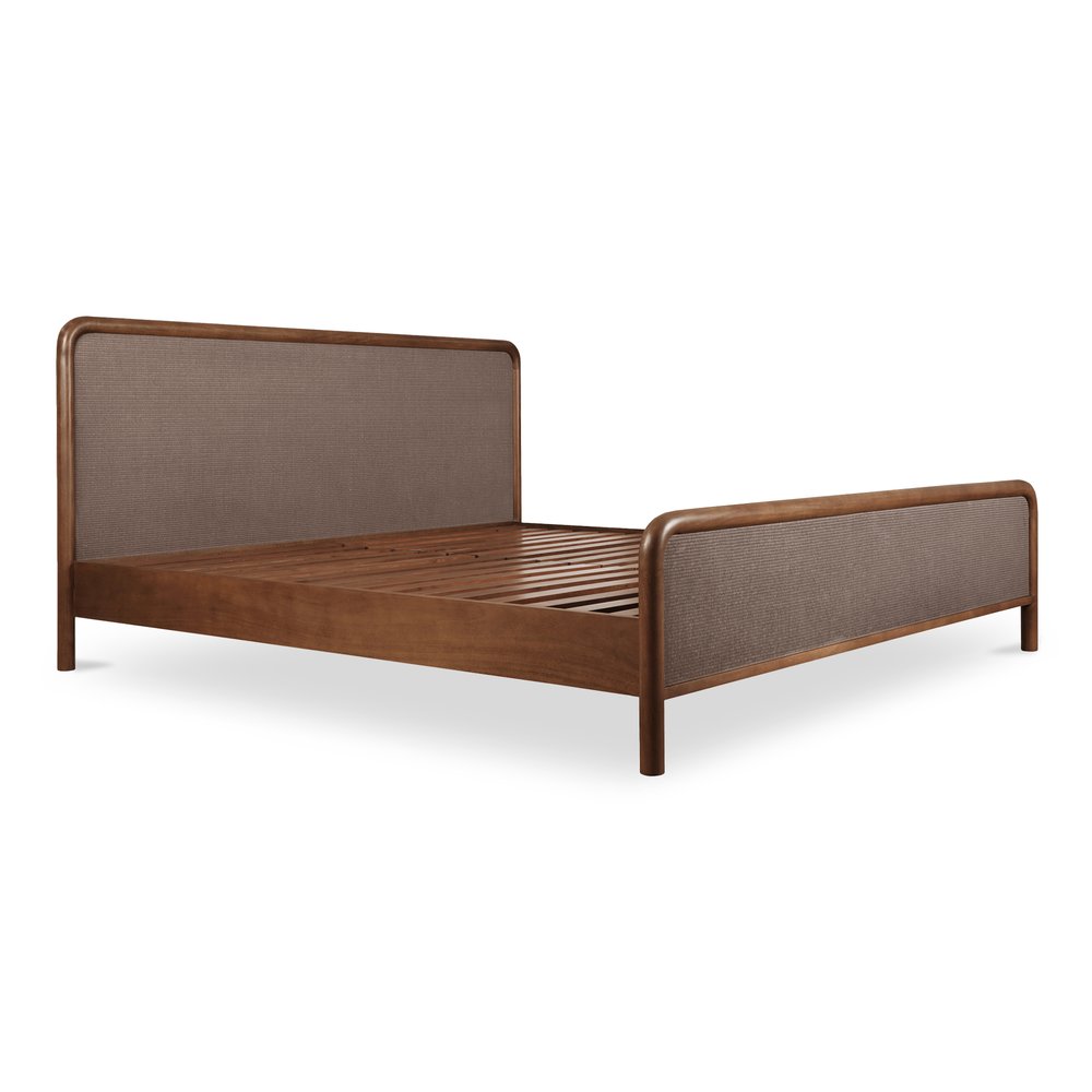 Moes Home - Rye King Bed Warm Brown - BZ-1146-03-0 view 4