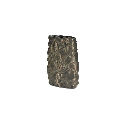 Moes Home - Sabine Cast Aluminum Vase Antique Brass - FI-1133-51 view 4