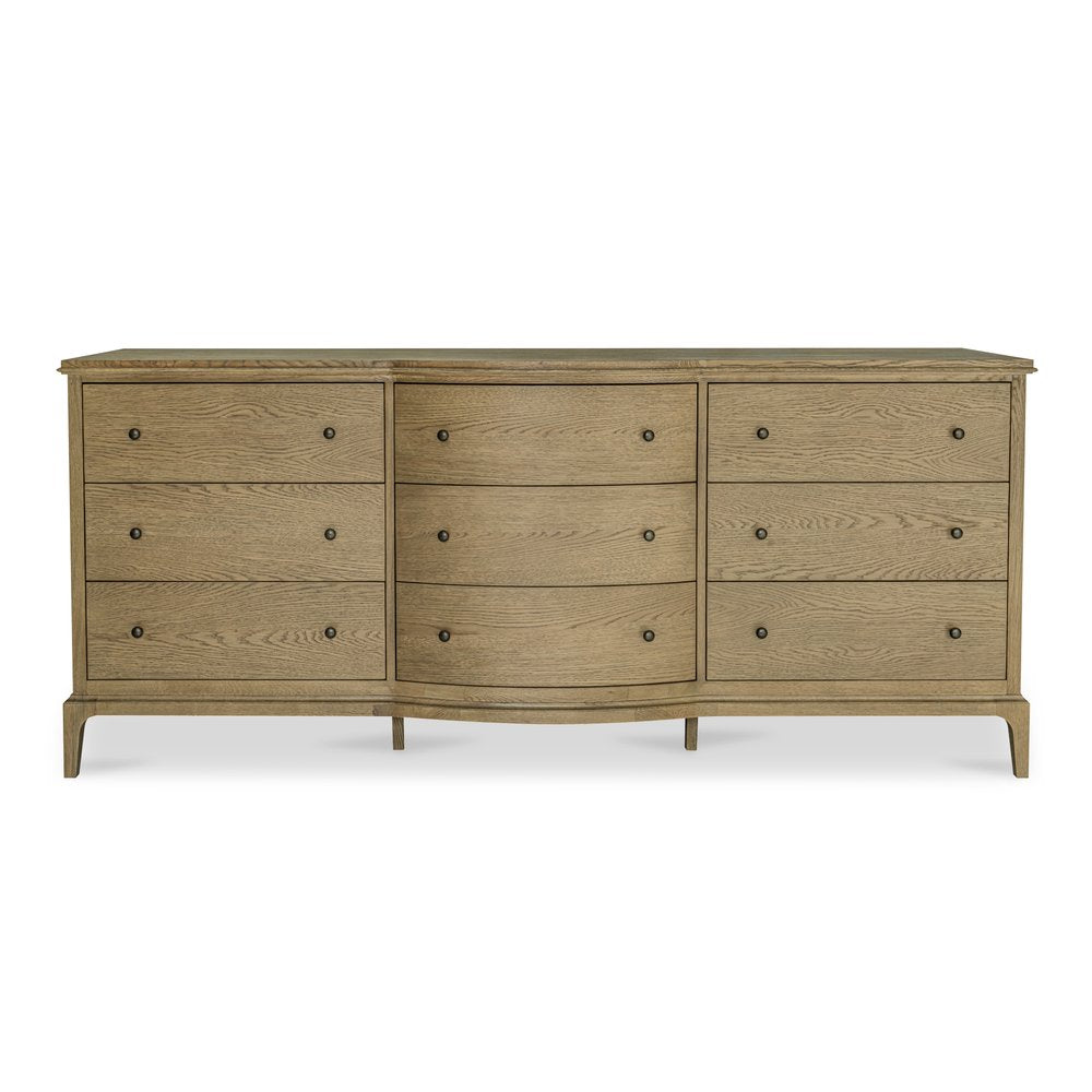 Moes Home - Sadie 9 Drawer Dresser Brown - VL-1101-03 view 1