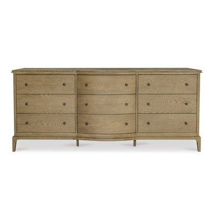 Moes Home - Sadie 9 Drawer Dresser Brown - VL-1101-03 view 1