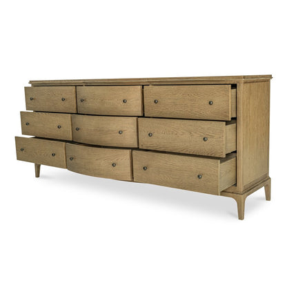 Moes Home - Sadie 9 Drawer Dresser Brown - VL-1101-03 view 5