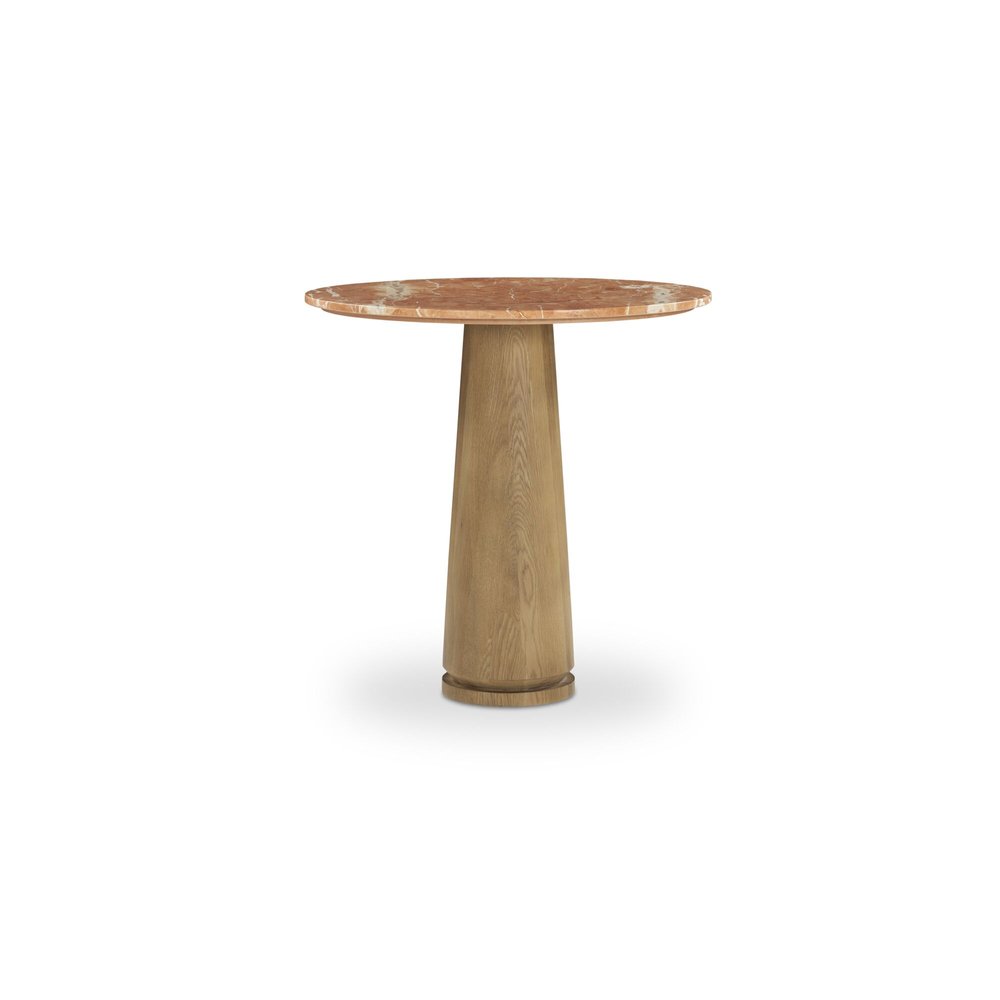 Moes Home - Sage Cafe Table Rosso Alicante Red Marble - JD-1106-04-0 view 1