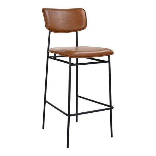 Moes Home - Sailor Barstool in Brown - EQ-1014-03 veiw 1