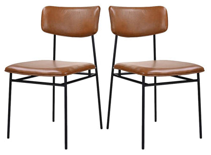 Moes Home - Sailor Dining Chair in Brown (Set of 2) - EQ-1016-03 veiw 1