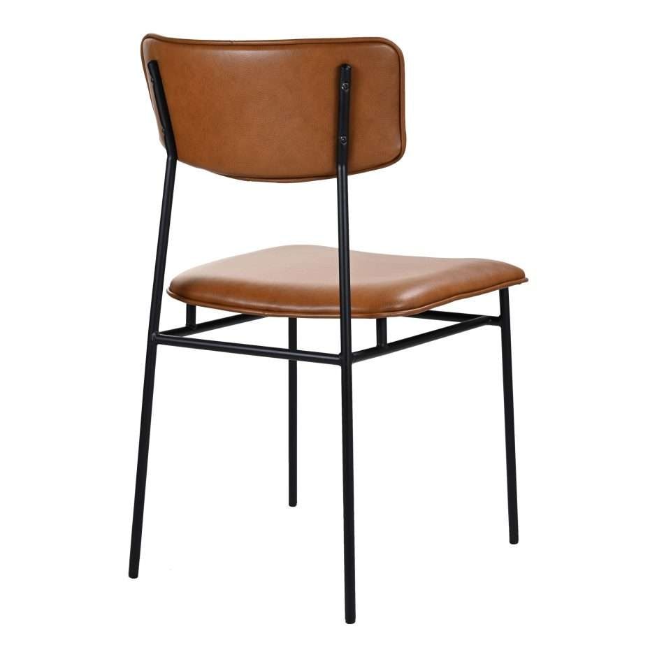 Moes Home - Sailor Dining Chair in Brown (Set of 2) - EQ-1016-03 veiw 3