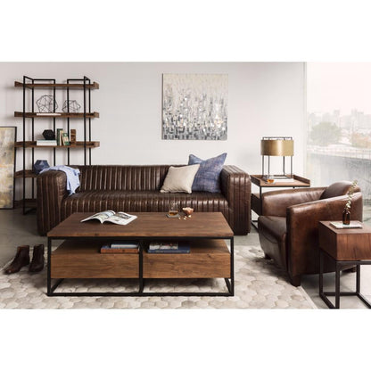 Moes Home - Salzburg Club Chair in Brown - PK-1000-20 veiw 4