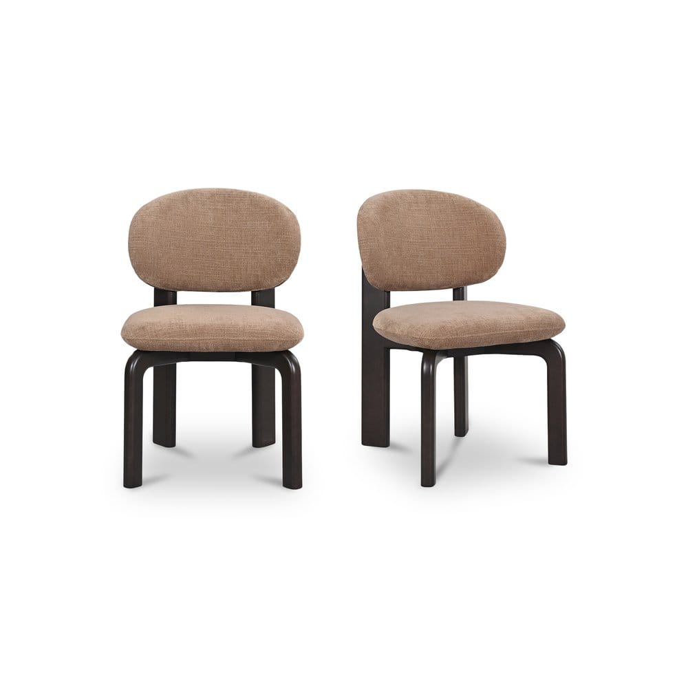 Moes Home - Sami Dining Chair Brown Set of 2 - EQ-1027-03 view 1