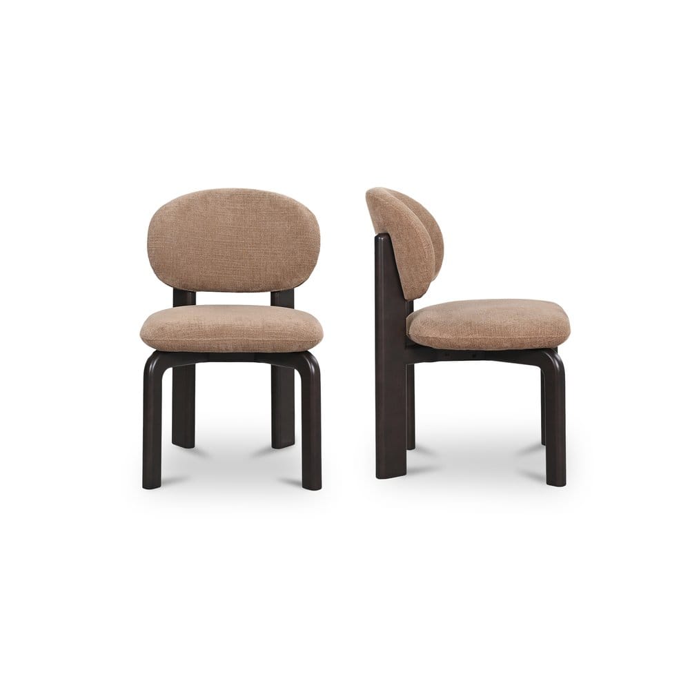 Moes Home - Sami Dining Chair Brown Set of 2 - EQ-1027-03 view 4