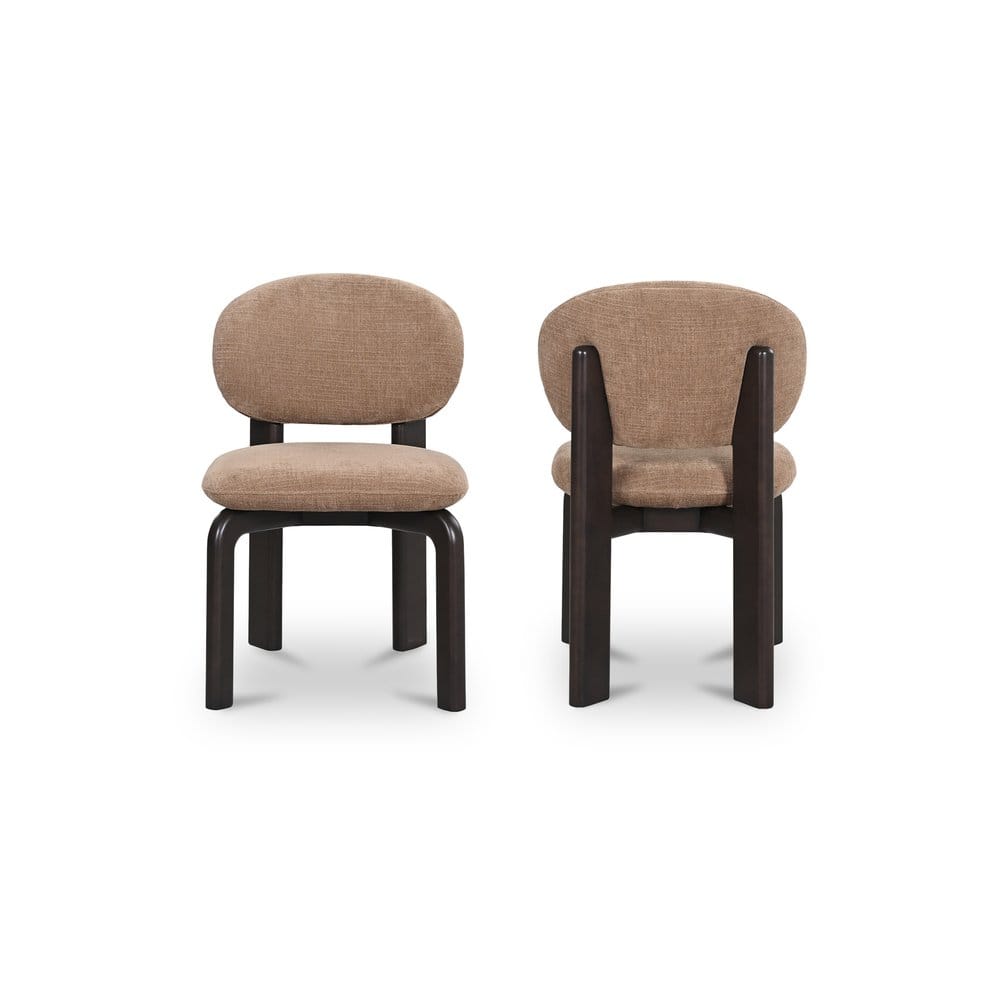 Moes Home - Sami Dining Chair Brown Set of 2 - EQ-1027-03 view 6