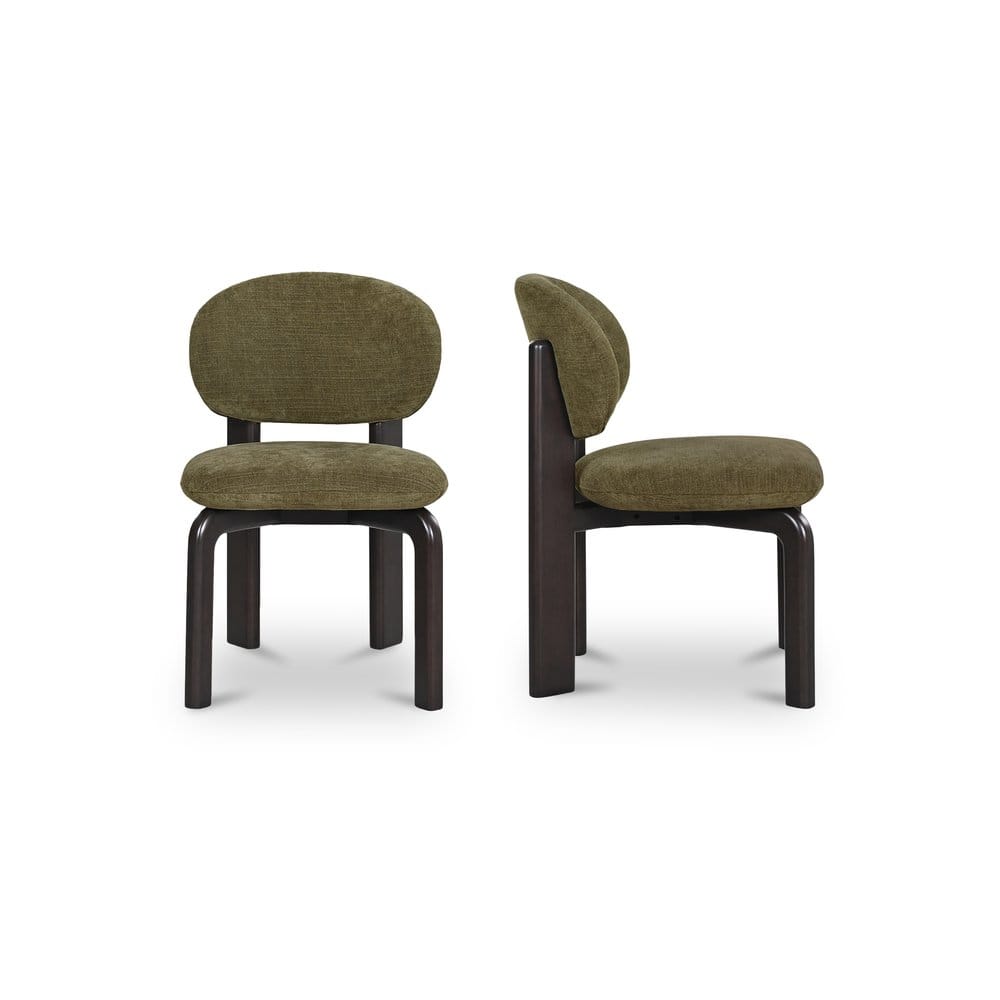 Moes Home - Sami Dining Chair Olive Set of 2 - EQ-1027-27 view 4