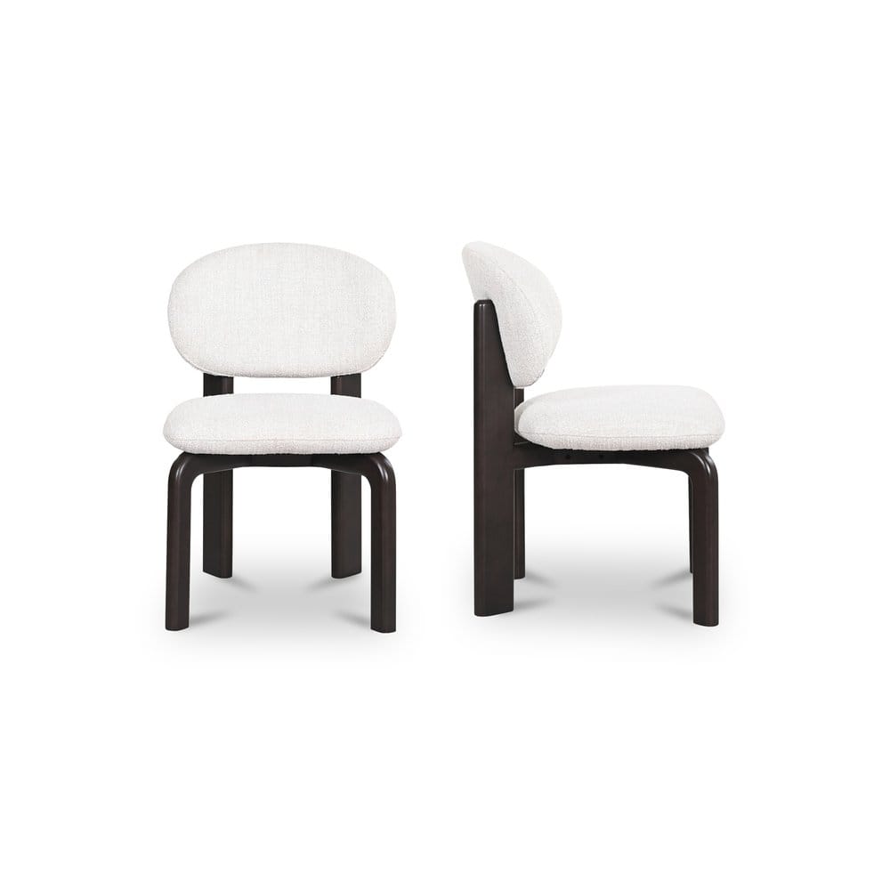 Moes Home - Sami Dining Chair White Set of 2 - EQ-1027-18 view 4