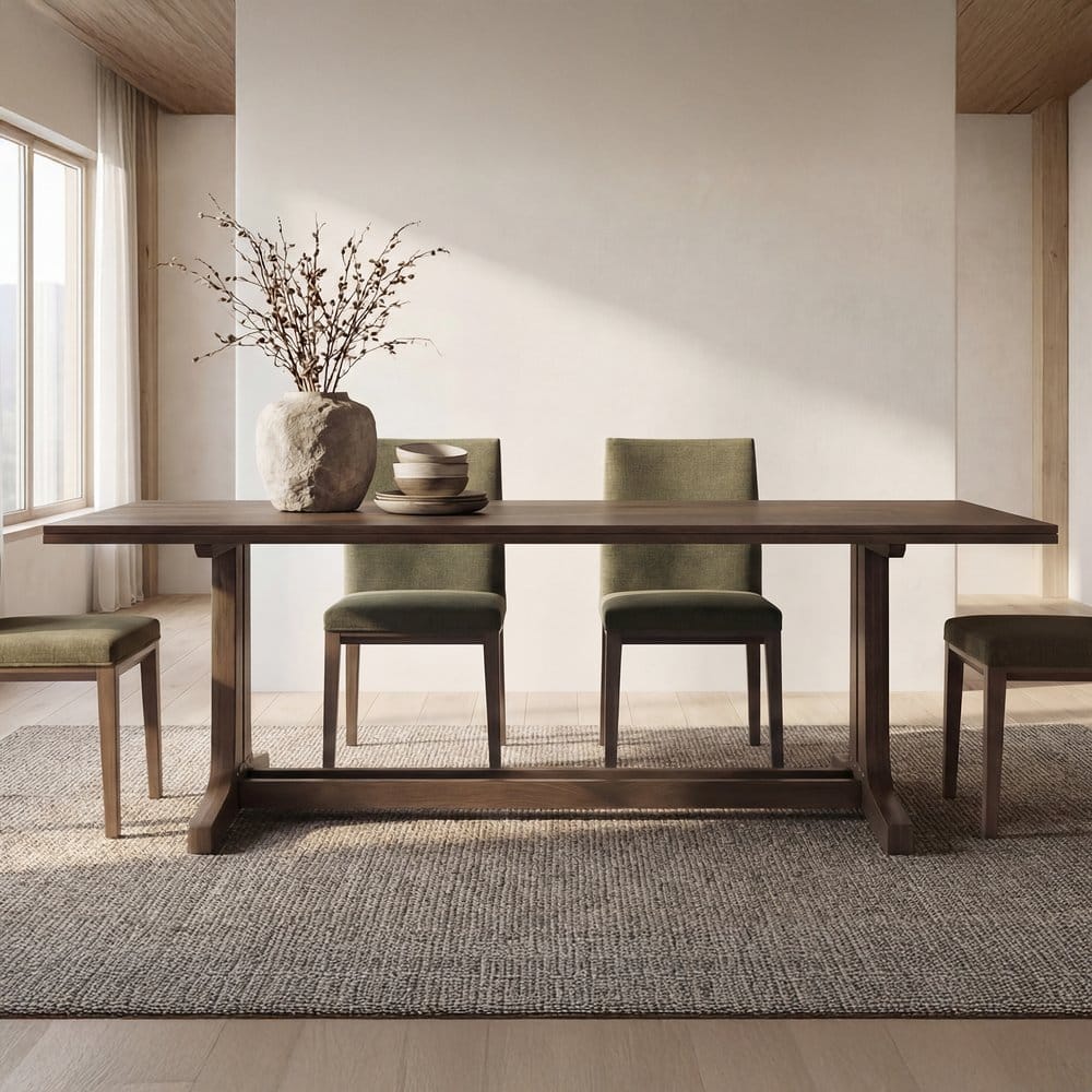 Moes Home - Samuel Dining Table Dark Brown - BB-1058-20-0 view 10