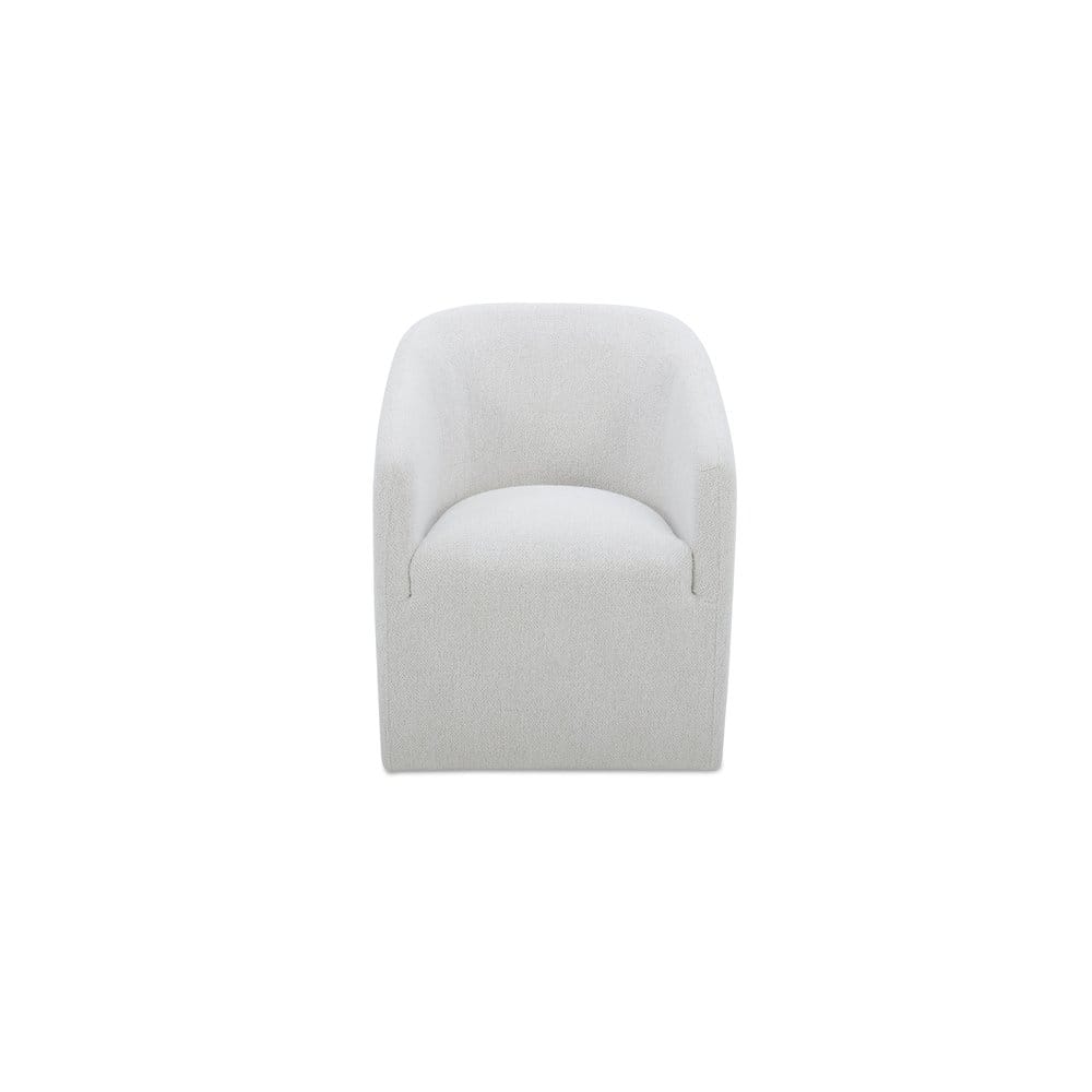 Moes Home - Sandy Rolling Dining Chair Off White - KQ-1046-05-USA view 1