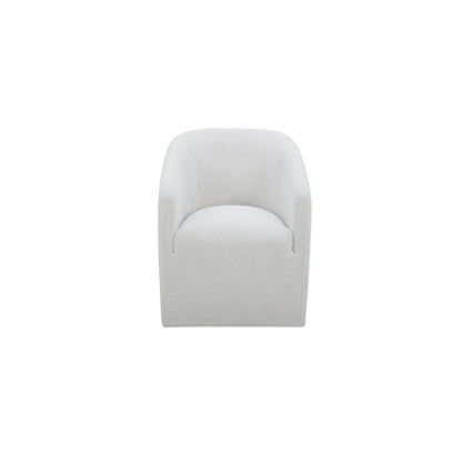Moes Home - Sandy Rolling Dining Chair Off White - KQ-1046-05-USA view 1