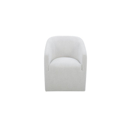 Moes Home - Sandy Rolling Dining Chair Off White - KQ-1046-05-USA view 2