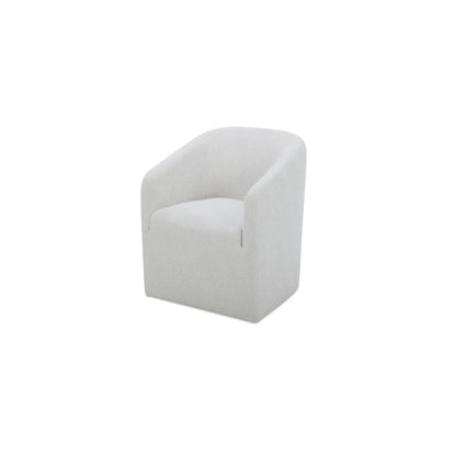 Moes Home - Sandy Rolling Dining Chair Off White - KQ-1046-05-USA view 5