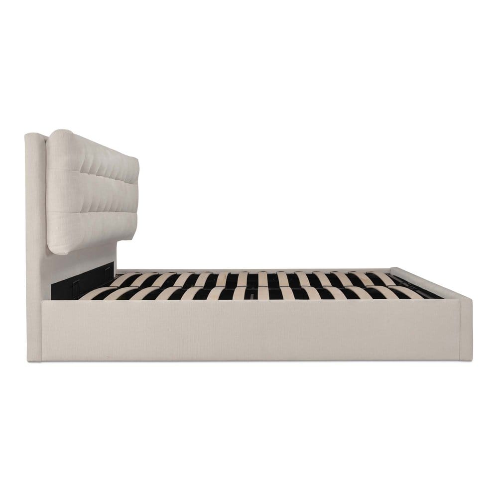 Moes Home - Sebastion King Storage Bed Cream - RN-1154-05-0 view 4