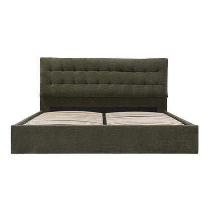 Moes Home - Sebastion King Storage Bed Green - RN-1154-27-0 view 2