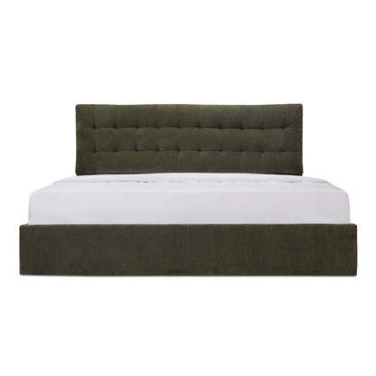Moes Home - Sebastion Queen Storage Bed Green - RN-1155-27-0 view 1