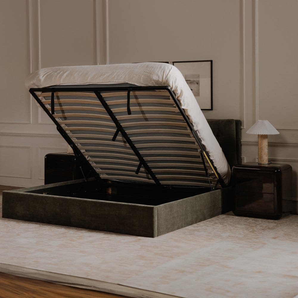 Moes Home - Sebastion Queen Storage Bed Green - RN-1155-27-0 view 10