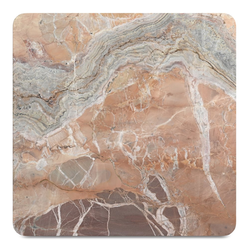 Moes Home - Segment Coffee Table Orange Levante Marble - JD-1048-12-0 view 5