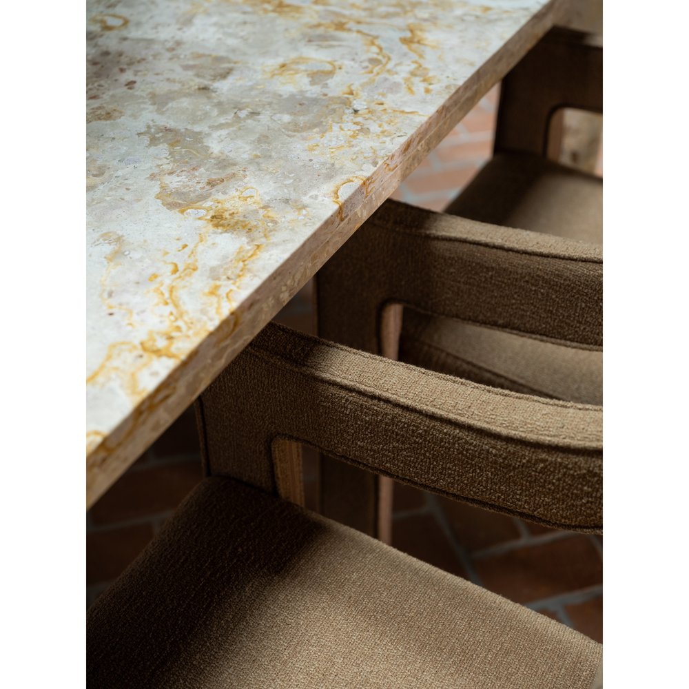 Moes Home - Segment Dining Table Panther Stone Beige - JD-1107-34-0 view 9