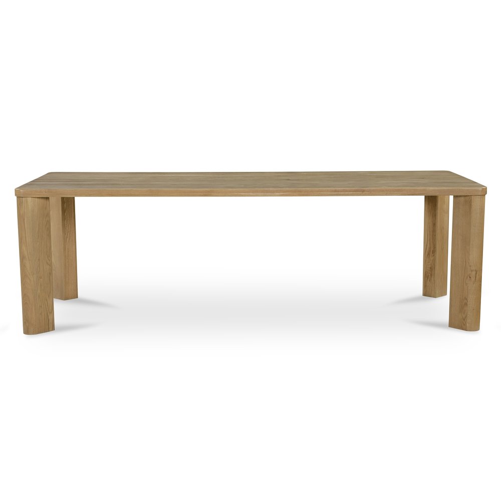 Moes Home - Segment Dining Table Wood Large Heritage Brown - JD-1108-20-0 view 2