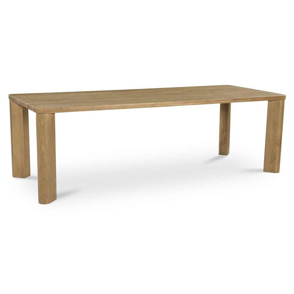 Moes Home - Segment Dining Table Wood Large Heritage Brown - JD-1108-20-0 view 3