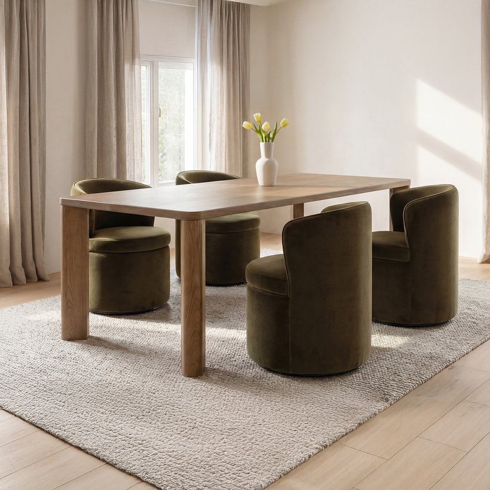 Moes Home - Segment Dining Table Wood Large Heritage Brown - JD-1108-20-0 view 10