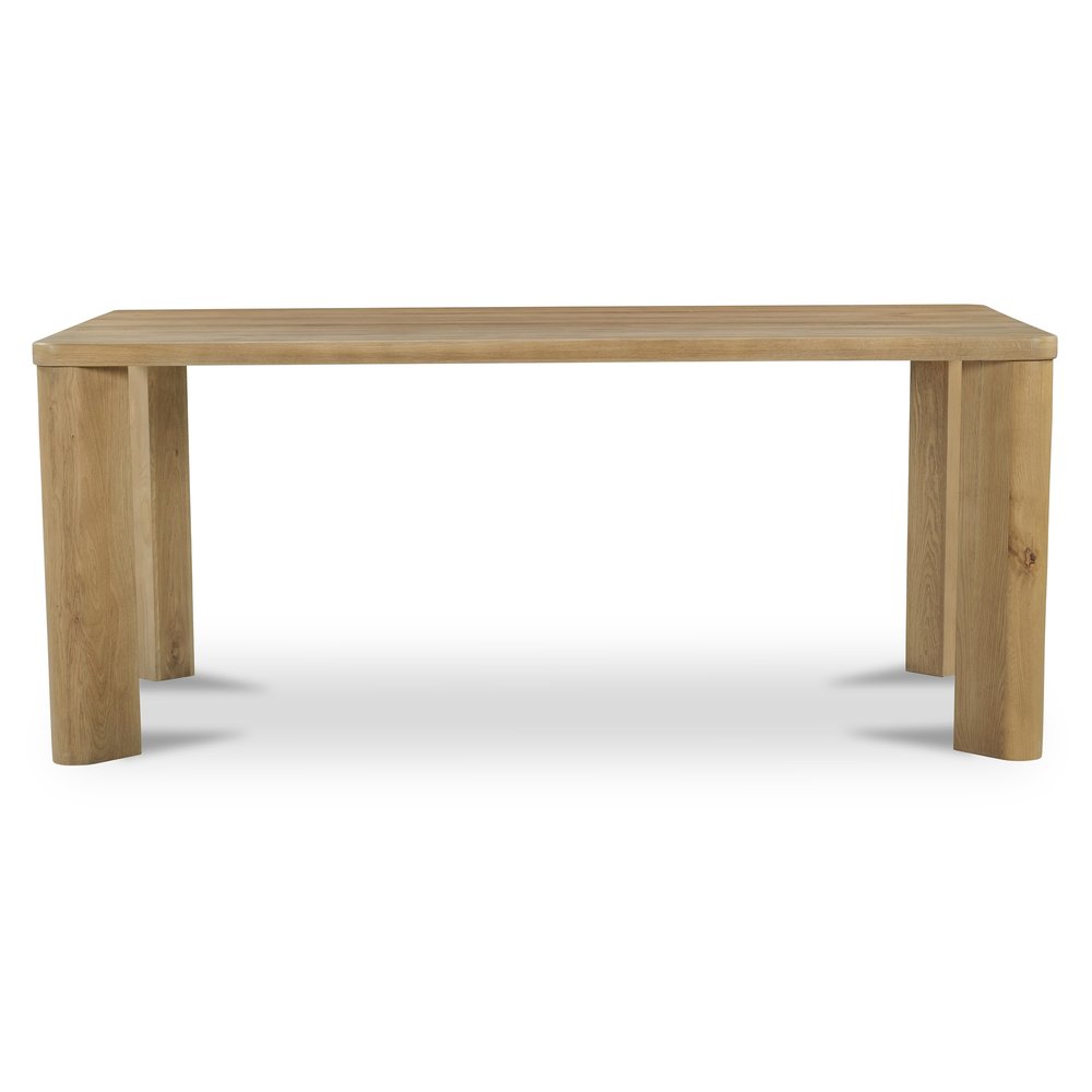Moes Home - Segment Dining Table Wood Small Heritage Brown - JD-1107-20-0 view 1