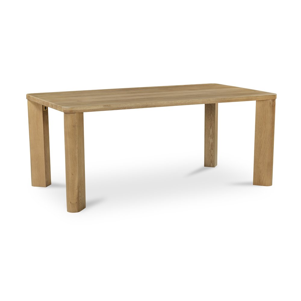 Moes Home - Segment Dining Table Wood Small Heritage Brown - JD-1107-20-0 view 3