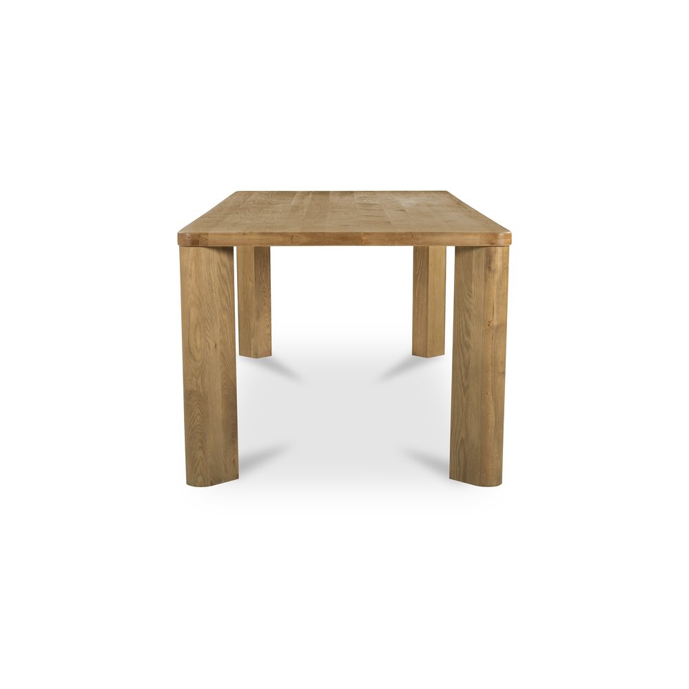 Moes Home - Segment Dining Table Wood Small Heritage Brown - JD-1107-20-0 view 4