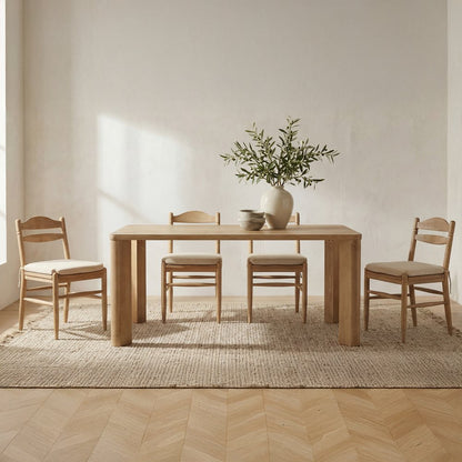 Moes Home - Segment Dining Table Wood Small Heritage Brown - JD-1107-20-0 view 10