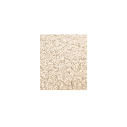 Moes Home - Serge Ottoman Cream Faux Shearling - MU-1006-05 view 7